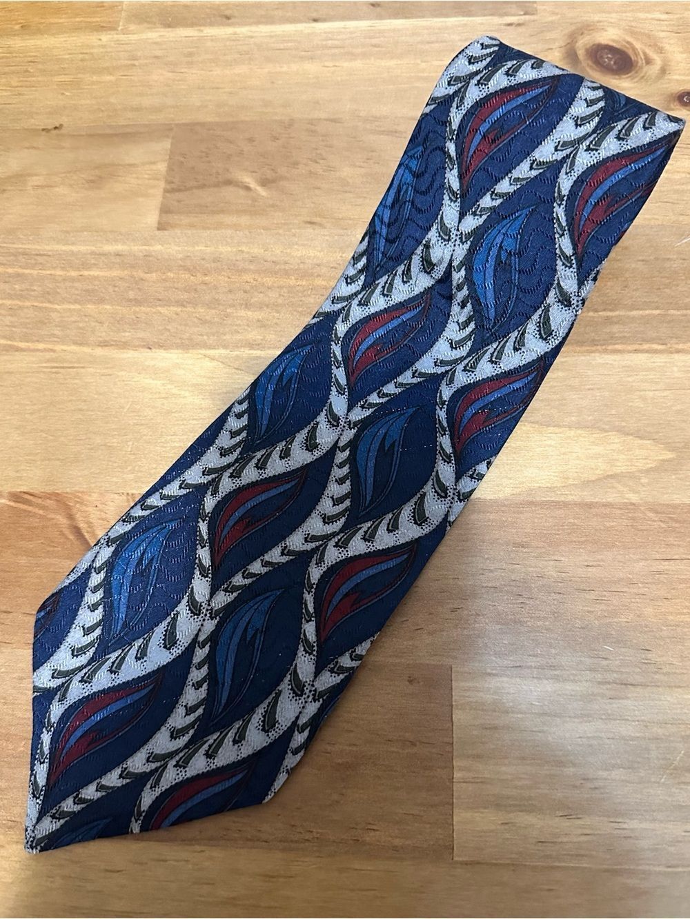 Christian Dior abstract Silk Tie
